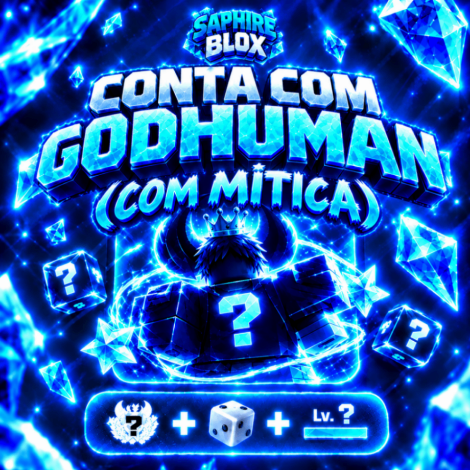 1 Fruta Mítica Inventário + Godhuman